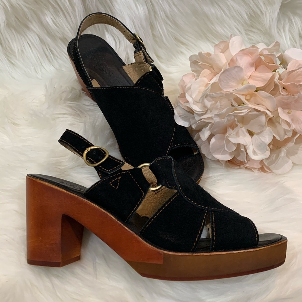 Latigo Block Heel Sandal NWOT 10